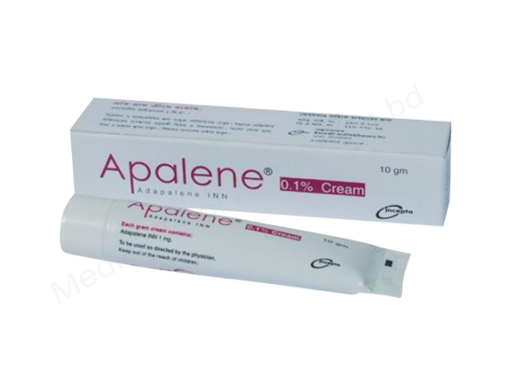 Adapalene (Apalene cream 10gm / 0.1%) Rx