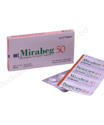 Mirabegron (Mirabeg 25mg / 50mg) Rx