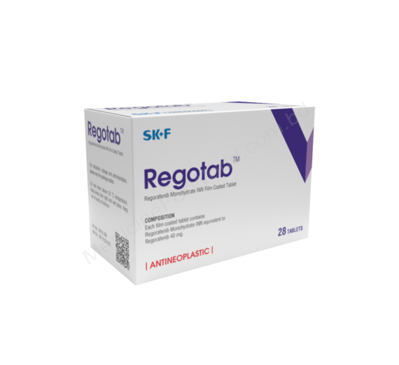 Regorafenib (Regotab 40mg) Rx