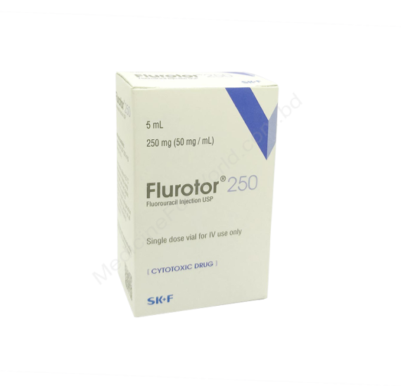 Fluorouracil Injection (Flurotor 250mg/ 5ml / 500mg/ 5ml) Rx
