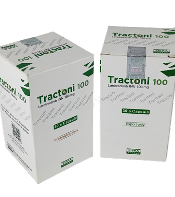 Larotrectinib (Tractoni 100mg) Rx