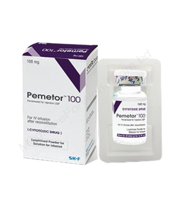 PEMETREXED DISODIUM (Pemetor 100mg / 500mg) Rx