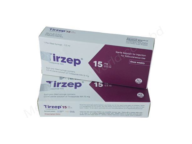 Tirzepatide (Tirzep 10mg/ 0.5ml / 12.5mg/ 0.5ml / 15mg/ 0.5ml / 2.5mg/ 0.5ml / 5mg/ 0.5ml / 7.5mg/ 0.5ml) Rx