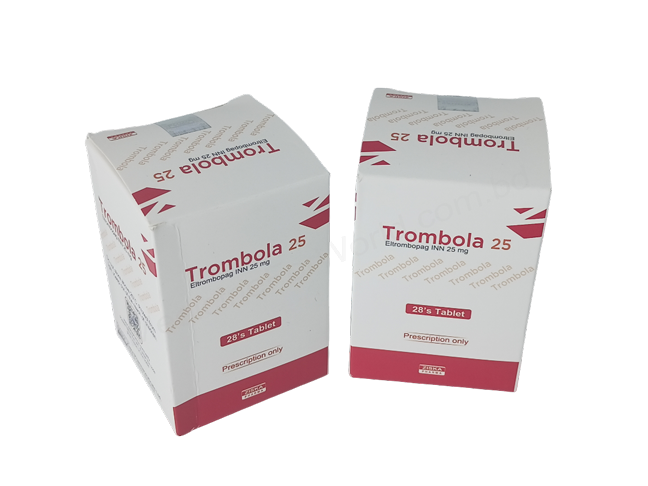 Eltrombopag (Trombola 25mg / 50mg) Rx