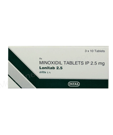 Minoxidil (Lonitab 10mg / 2.5mg / 5mg) Rx