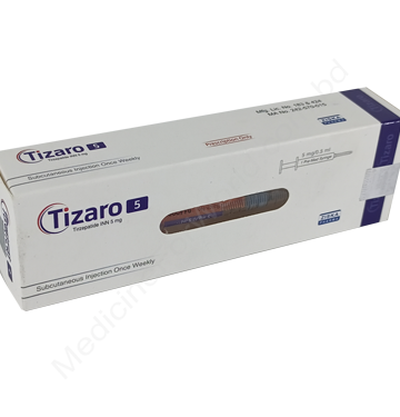 Tirzepatide (Tizaro 2.5mg/ 0.5ml / 5mg/ 0.5ml / 7.5mg/ 0.5ml) Rx