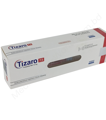 Tirzepatide (Tizaro 2.5mg/ 0.5ml / 5mg/ 0.5ml / 7.5mg/ 0.5ml) Rx