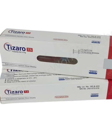 Tirzepatide (Tizaro 2.5mg/ 0.5ml / 5mg/ 0.5ml / 7.5mg/ 0.5ml) Rx