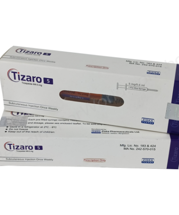 Tirzepatide (Tizaro 2.5mg/ 0.5ml / 5mg/ 0.5ml / 7.5mg/ 0.5ml) Rx