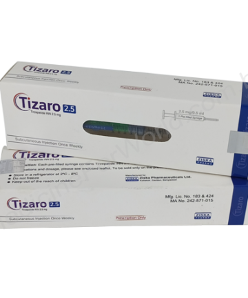 Tirzepatide (Tizaro 2.5mg/ 0.5ml / 5mg/ 0.5ml / 7.5mg/ 0.5ml) Rx