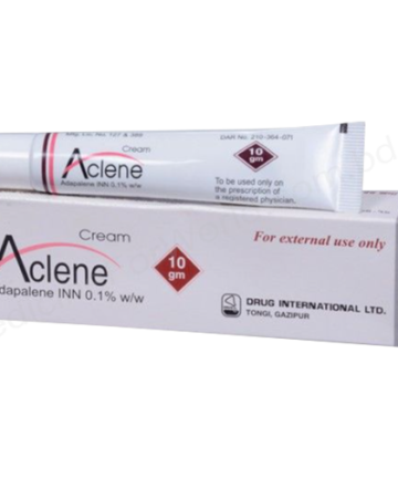 Adapalene ( Aclene cream10gm / 0.1%) Rx