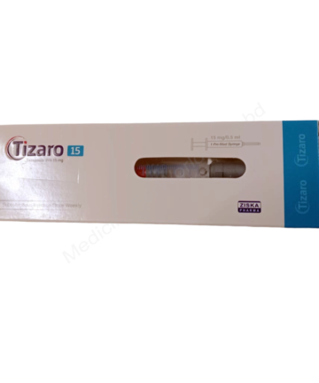 Tirzepatide (Tizaro 10mg/ 0.5ml / 12.5mg/ 0.5ml / 15mg/ 0.5ml / 2.5mg/ 0.5ml / 5mg/ 0.5ml / 7.5mg/ 0.5ml) Rx