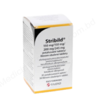 Elvitegravir + Cobicistat + Emtricitabine + Tenofovir disoproxil fumarate (Stribild 150mg + 150mg + 200mg + 300mg) Rx