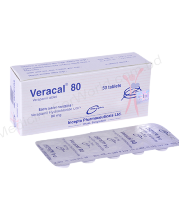 Verapamil (Veracal 40mg / 80mg) Rx