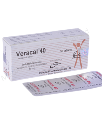 Verapamil (Veracal 40mg / 80mg) Rx