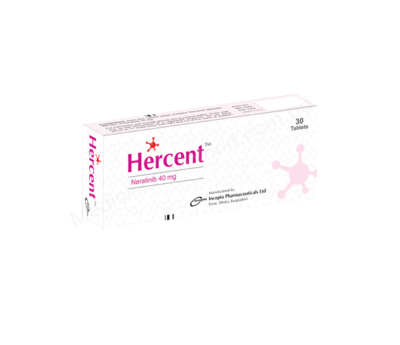 Neratinib (Hercent 40mg) Rx