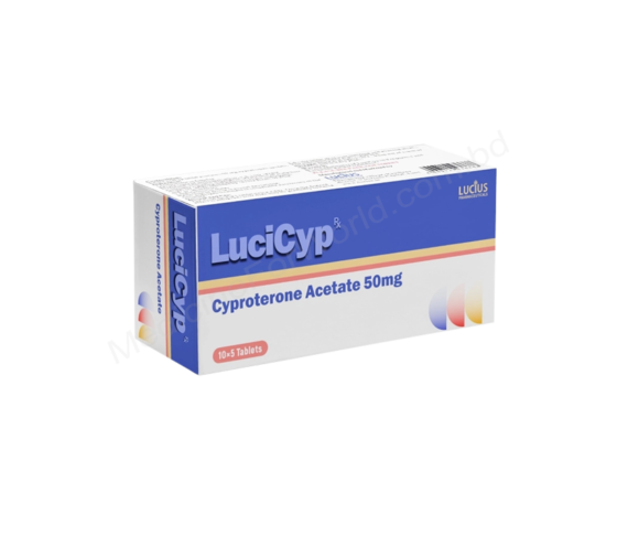 Cyproterone Acetate (Lucicyp 50mg) Rx