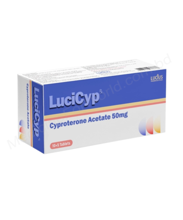 Cyproterone Acetate (Lucicyp 50mg) Rx