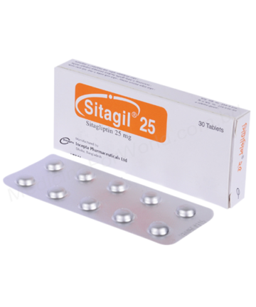 SITAGLIPTIN (Sitagil 100mg / 25mg / 50mg) Rx