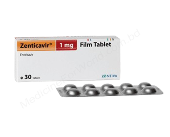 Entecavir (ZENTICAVIR 0.5mg / 1mg) Rx