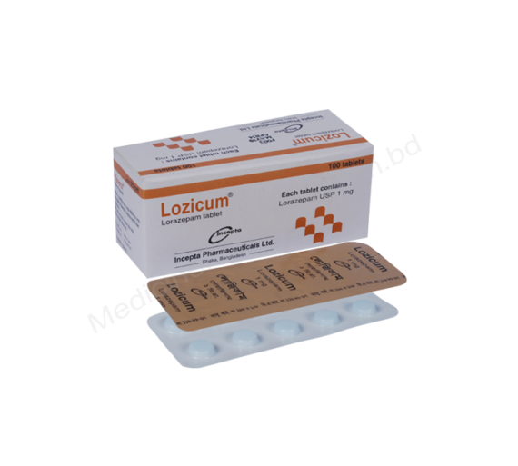 Lorazepam (Luzicum 1mg) Rx