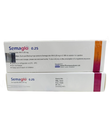 Semaglutide (Semaglo Injection 0.25mg / 0.50mg / 1.7mg / 1mg / 2.4mg) Rx
