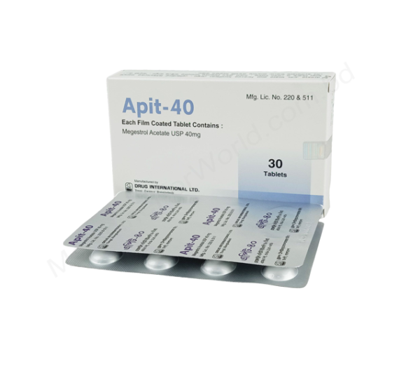 Megestrol Acetate (Apit 160mg / 40mg) Rx