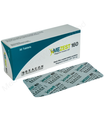 Megestrol Acetate (Mezest 160mg / 40mg) Rx