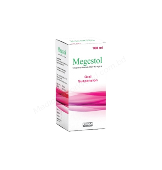 Megestrol Acetate (Megestol Suspension 40mg/ml) Rx