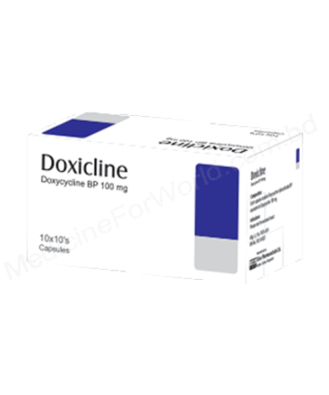 DOXYCYCLINE HYCLATE (DOXICLINE 100mg) Rx