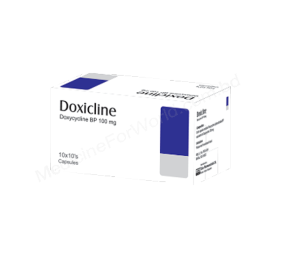 DOXYCYCLINE HYCLATE (DOXICLINE 100mg) Rx