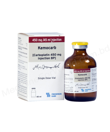 CARBOPLATIN (Kemocarb 150mg 15ml / 450mg 45ml) Rx