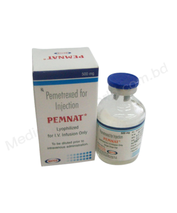 PEMETREXED DISODIUM (Pemnat 500mg) Rx