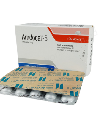 Amlodipine Besilate (Amdocal 10mg / 5mg) Rx