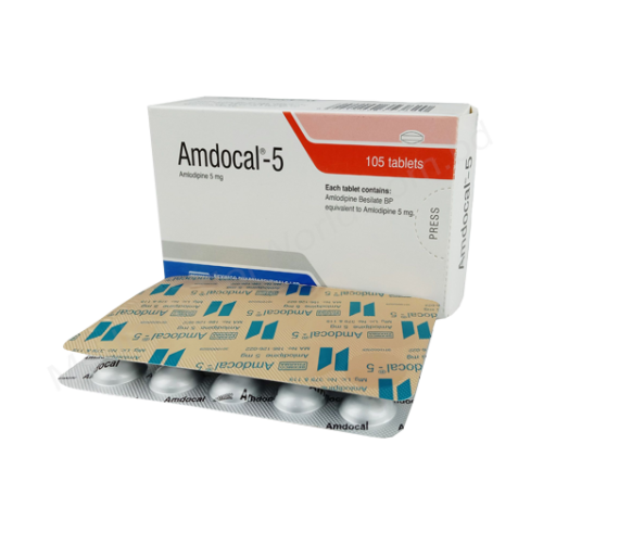 Amlodipine Besilate (Amdocal 10mg / 5mg) Rx