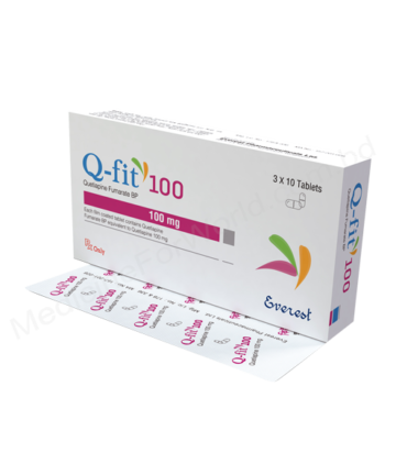 QUETIAPINE FUMARATE (Q-Fit 100mg / 25mg) Rx