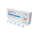 QUETIAPINE FUMARATE (Q-Fit 100mg / 25mg) Rx