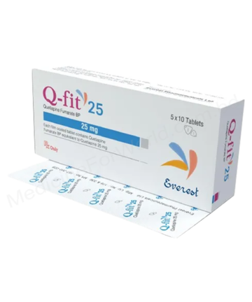 QUETIAPINE FUMARATE (Q-Fit 100mg / 25mg) Rx