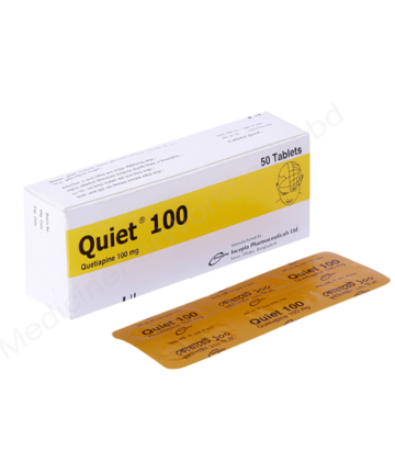 QUETIAPINE FUMARATE (Quiet 100mg / 25mg) Rx