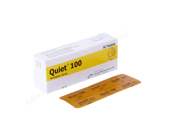 QUETIAPINE FUMARATE (Quiet 100mg / 25mg) Rx