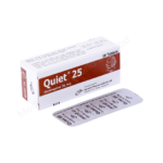 QUETIAPINE FUMARATE (Quiet 100mg / 25mg) Rx