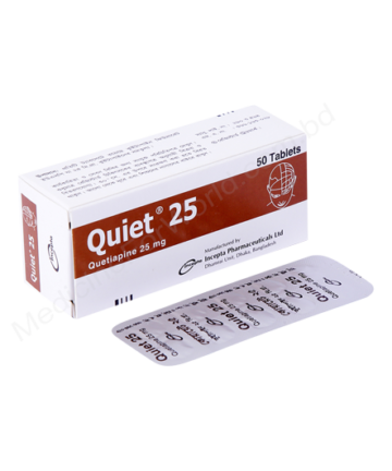 QUETIAPINE FUMARATE (Quiet 100mg / 25mg) Rx