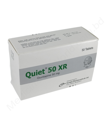 QUETIAPINE FUMARATE (Quiet XR 200mg / 300mg / 50mg) Rx