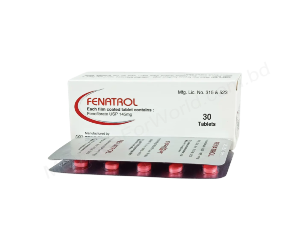 FENOFIBRATE (Fenatrol 145mg) Rx