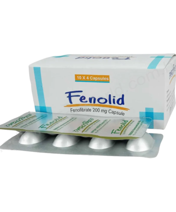 FENOFIBRATE (Fenolid 200mg) Rx