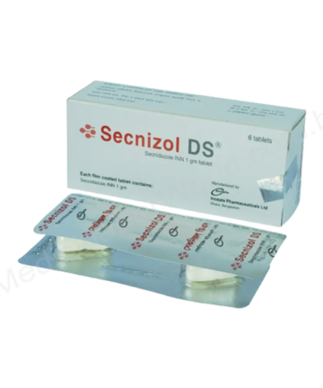 SECNIDAZOLE (Secnizol DS 1gm) Rx