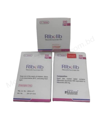 Ribociclib succinate (Ribolib 200mg) Rx