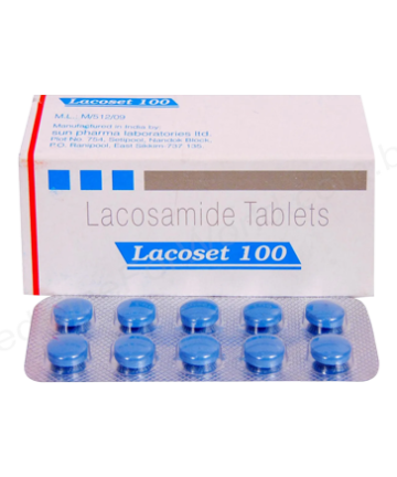 Lacosamide (Lacoset 100mg / 150mg / 50mg) Rx