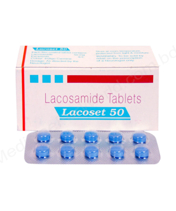 Lacosamide (Lacoset 100mg / 150mg / 50mg) Rx