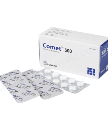 METFORMIN HYDROCHLORIDE (Comet XR 1000mg / 500mg) Rx